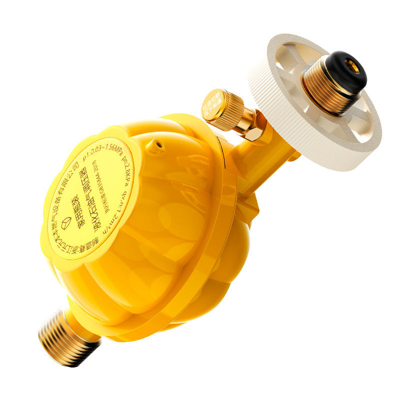 One piece is sent on behalf of the national standard liquefied gas pressure reducing valve, the gas tank is explosion-proof and self-closing safety valve, and the gas tank is automatically closed.