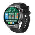2025 new non-invasive blood glucose & blood pressure monitoring smartwatch - uric acid, lipid, heart rate tracking, nfc payment, and call functionality for seniors