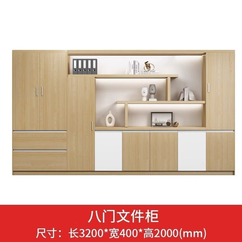 Filing cabinet office background cabinet bookcase storage office wooden modern file cabinet with lock