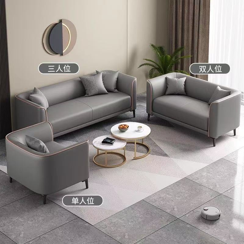 Italian accessible luxury cat claw fabric sofa small apartment living room double rental room bedroom apartment simple modern large sofa