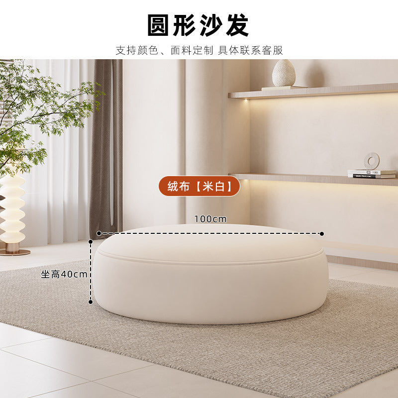 T double-sided sofa small apartment popular model milk tea shop hotel beauty salon clothing store special-shaped creative rest area
