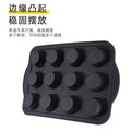 Factory new silicone 12-cavity muffin pan, non-stick baking mold, baking sheet tool for home use