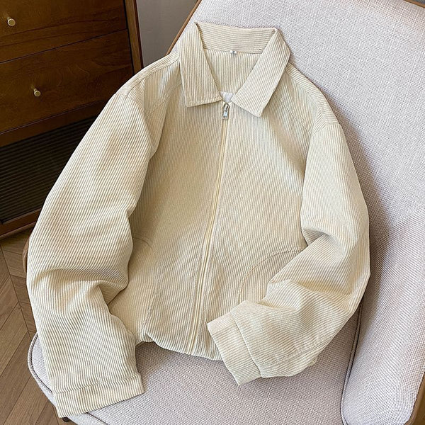 Large size casual jacket, baseball uniform, men's and women's couples loose and versatile, loose jacket top 2025 spring and autumn new models