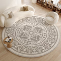 Accessible luxury round carpet living room sofa classy bedroom bedside cloakroom computer chair swivel chair study table floor mat