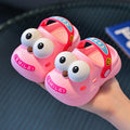Kids' clogs: summer indoor anti-slip cartoon sandals for girls and boys - perfect for first steps, toddlers, and outdoor beach wear