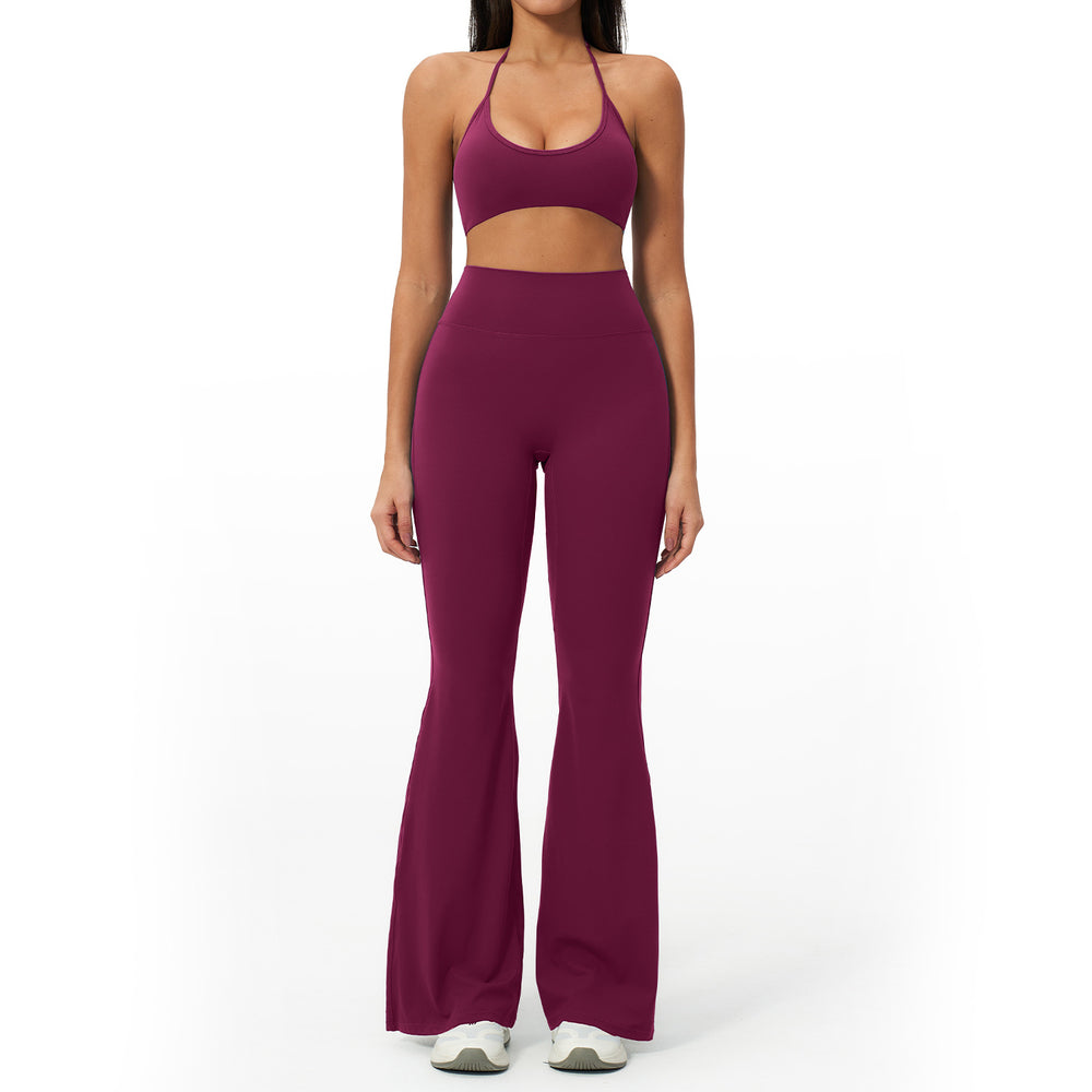 quick-drying yoga clothes suit breathable elastic casual yoga suit seamless running fitness clothes for women 2551