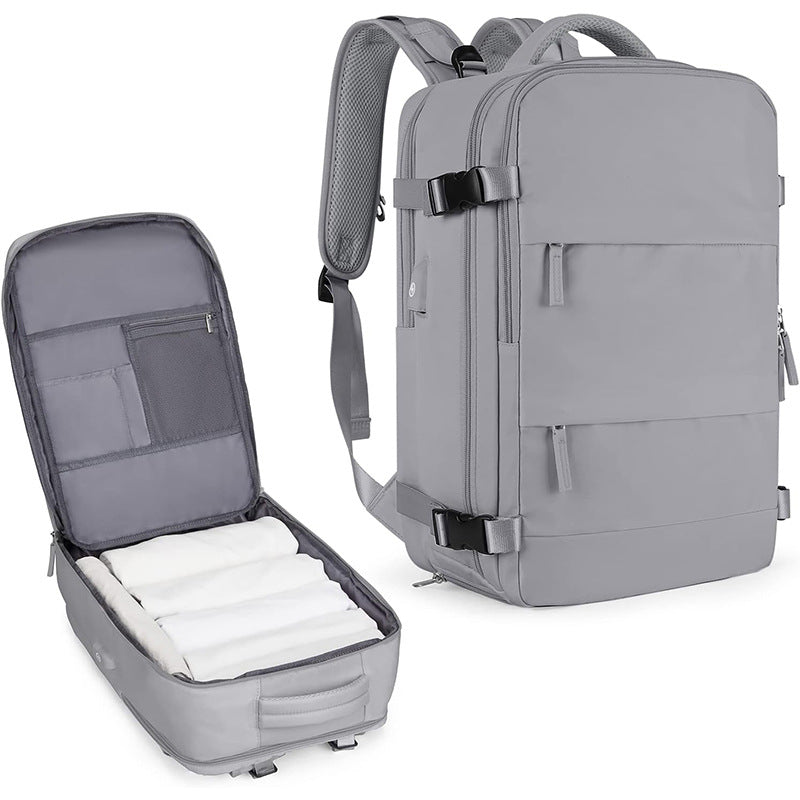 New travel backpack portable large-capacity multi-functional waterproof business backpack dry and wet separation leisure travel bag
