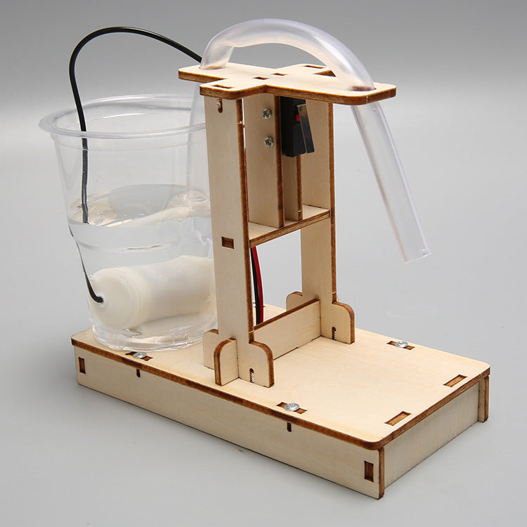 Science and technology small production invention science experiment set DIY children's handmade material package primary school students homemade water dispenser