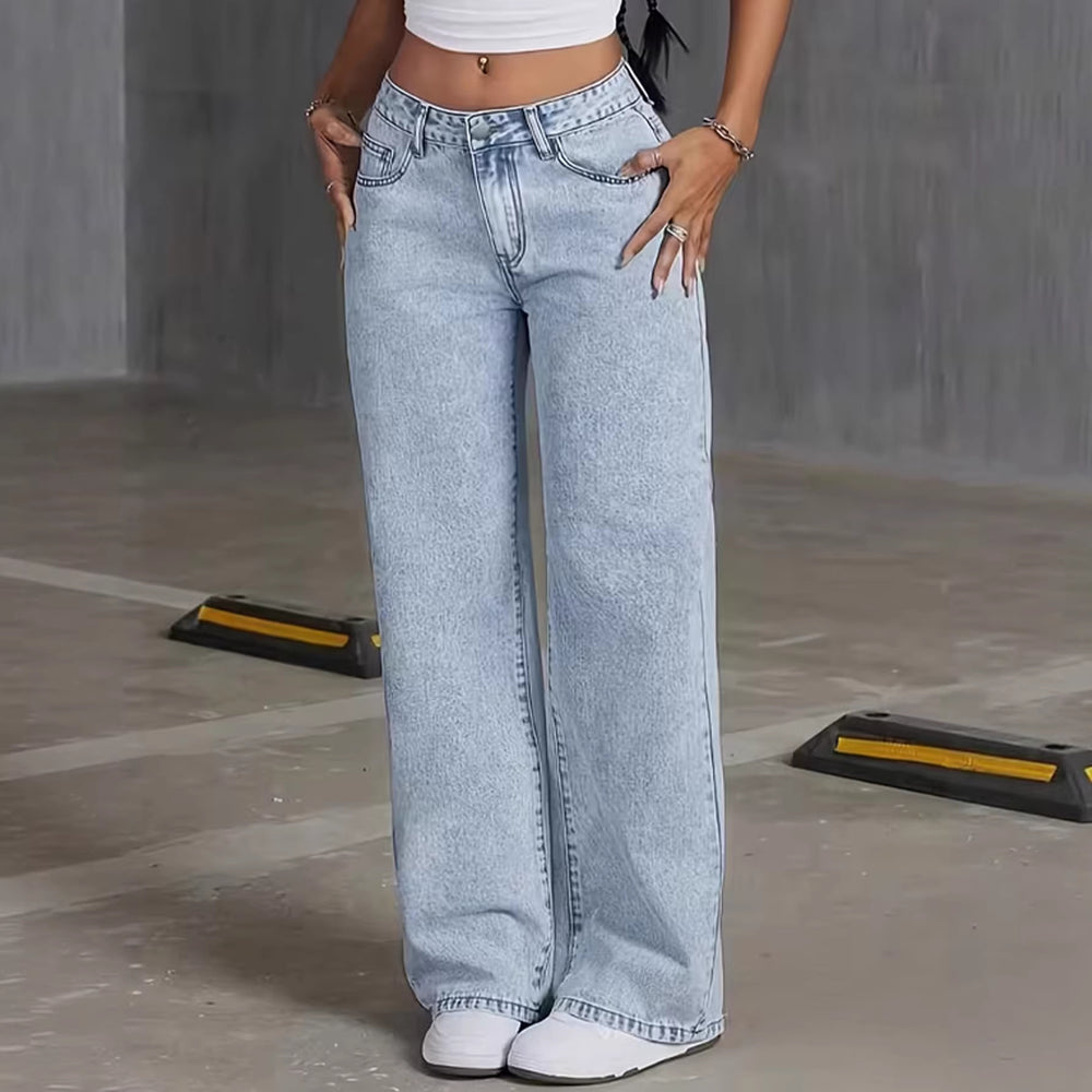 independent station youth girl jeans new arrivalloosestraight-leg pants