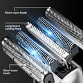 New reciprocating electric shaver - travel-friendly, compact, portable mini razor - electric, washable, home beard trimmer