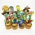 popular funny cactus dancing and singing, learning to speak, twisting and funny toys, kids birthday gifts
