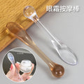 Eye massage stick, facial mask stick, eye cream scoop stick, beauty stick, facial cream stick, plastic stick, amber