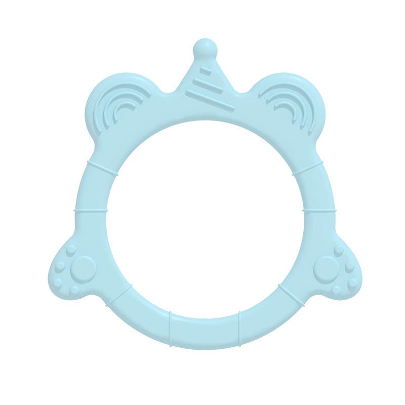 Cross-border new baby biting glue food grade silicone molar stick baby biting music anti-eating hand biting glue silicone toothpaste