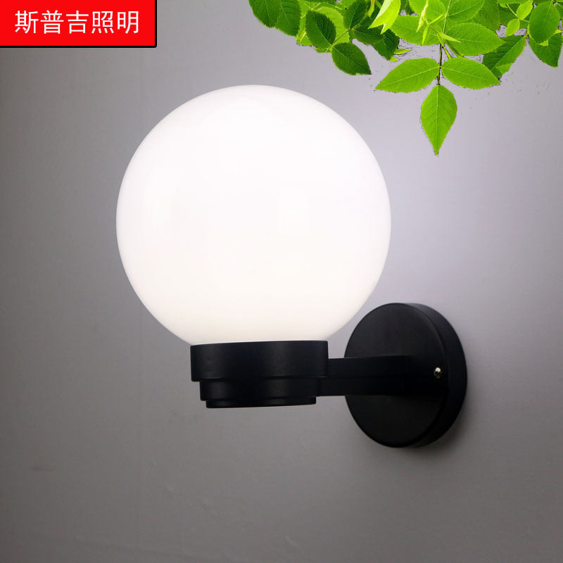 Wall lamp outdoor waterproof door wall wall lamp LED aisle stair lamp simple aisle lamp exterior wall lamp waterproof