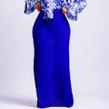 D343 european and american women's clothing  new fashion elegant solid color high waist midi skirt african maxi skirt