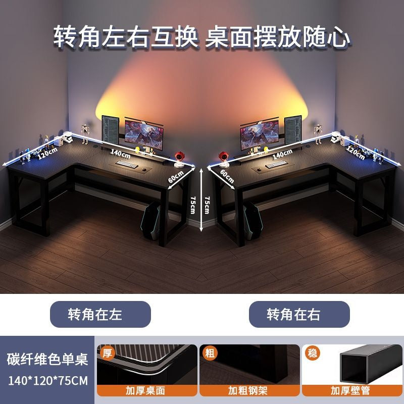 Corner computer desk for homel-shaped study table casual bedroom study table study corner desk