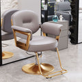[dark gray backrest] + electroplated gold plate model: factory direct sales + brand new thickened frame