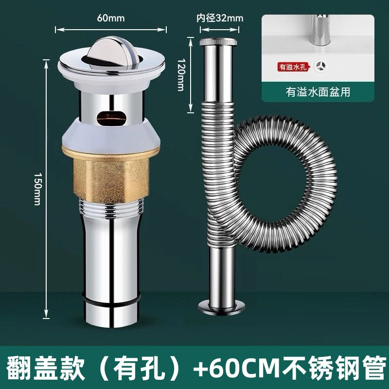 One piece is delivered on behalf of the delivery toilet, hand wash basin, pull bounce sewer 304 accessories, washbasin, washstand, sewer pipe.