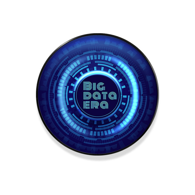 Bar Symphony Technology Decorative Painting Creative Future Wind KTV Box LED Luminous Hanging Painting E-sports Museum Light Painting