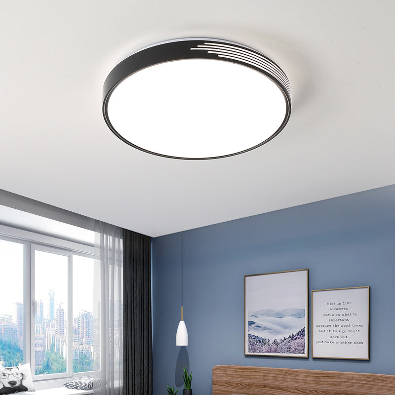Bedroom ceiling light modern simple led lighting ceiling light round eye protection indoor lighting household secondary lamp