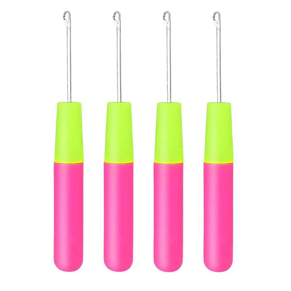 Wig crochet, wig knitting tools handmade DIY dreadlocks crochet carpet knitting with tongue tee hook wholesale