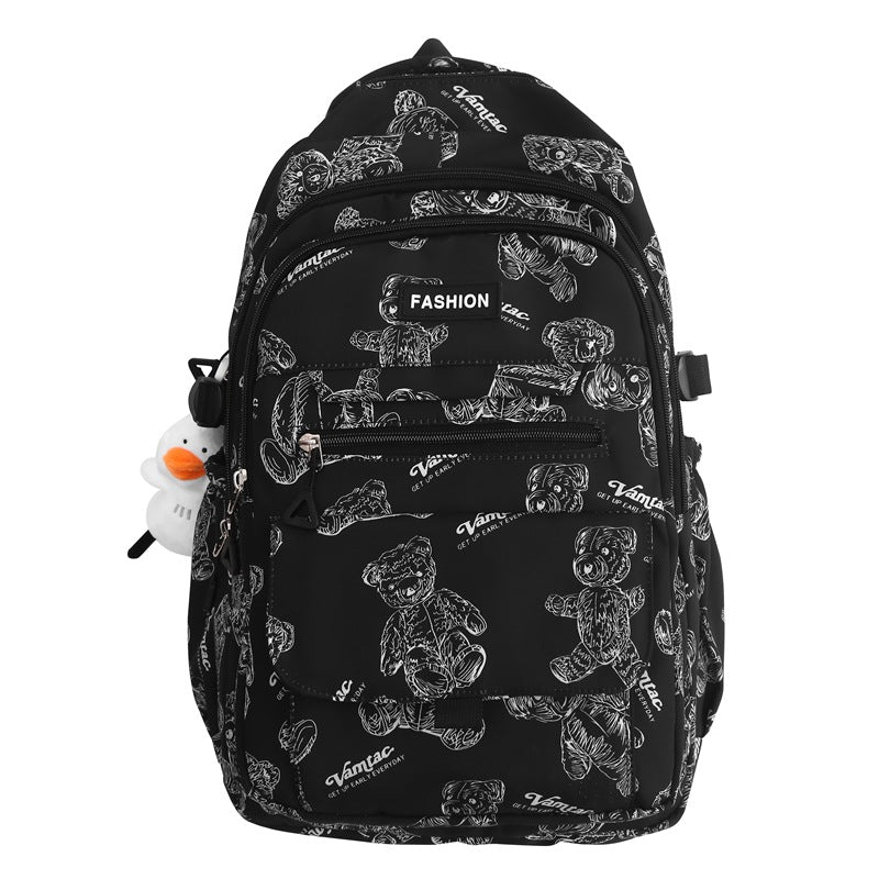 New high school students large-capacity student backpack schoolbag travel computer backpack business leisure backpack