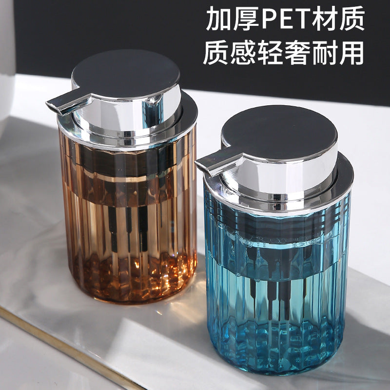 Travel toiletry cup suit shampoo shower gel hand sanitizer press foamer refill bottle facial cleanser foamer
