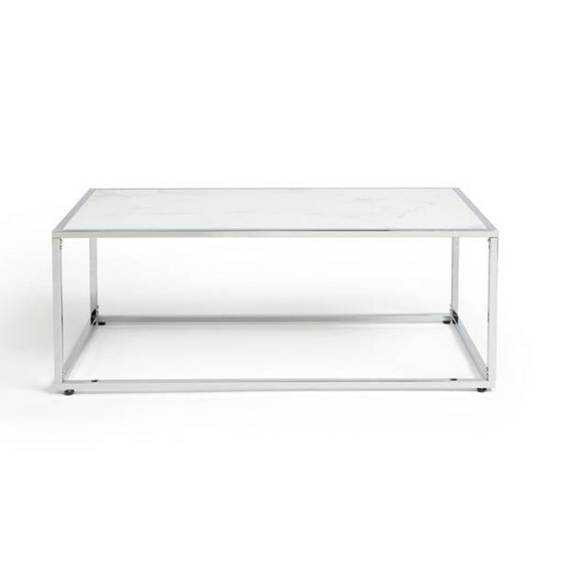 Amazon sintered stone coffee table - nordic style rectangular table for living room - light luxury high-end coffee table