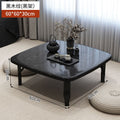 Folding table, household table, kang table, simple dining table, low table, bay window desk, installation-free dormitory bed computer table