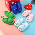 Rabbit slippers non-slipkidsgirl stomping on shit soft bottom children cartoon boys and girls indoor home bath sandals