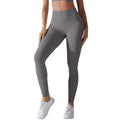 European and american high-waisted, tight-fitting, butt-lifting yoga pants - barely-there feel, antibacterial, no-panty-lining needed, quick-dry leggings for running, training, and fitness