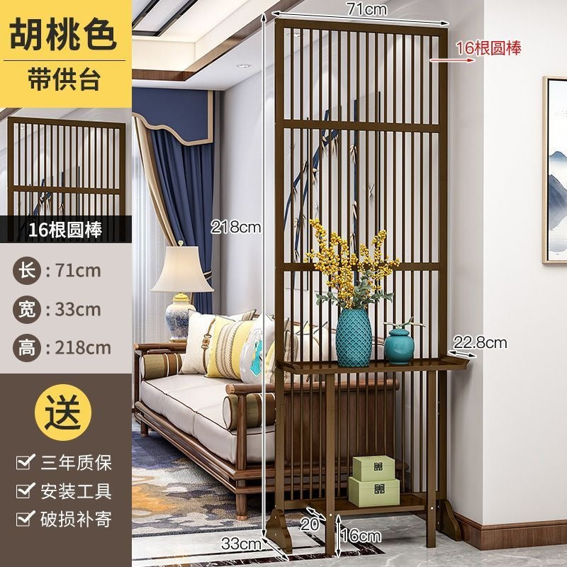 New chinoiserie screen partition living room bedroom foldablemovable hotel office simple modern simple blocking entrance