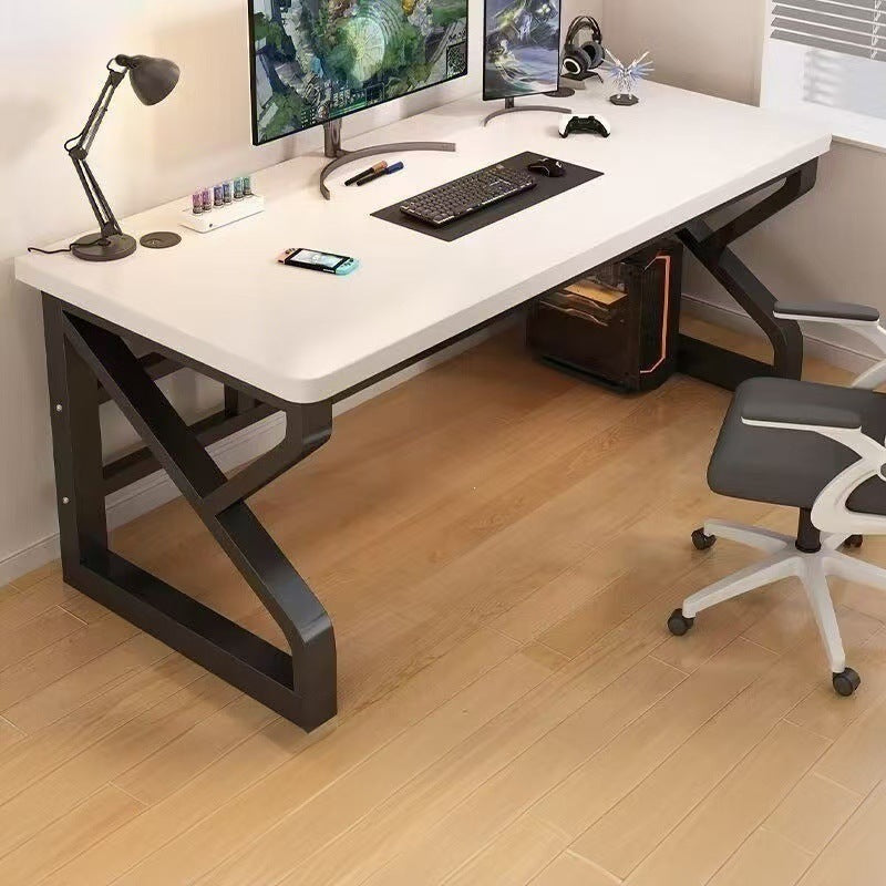 Solid wood desktop computer desk, gaming desk, student study desk, home bedroom desk, small apartment office desk