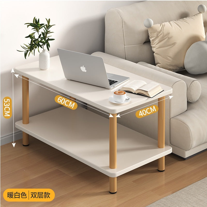 Sofa center small coffee table office side cabinet side table accessible luxury rectangular side table tea table square table table