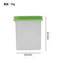 double-open lid seasoning jar kitchen salt msg pepper seasoning bottle 250ml jar moisture-proof and dust-proof sealed
