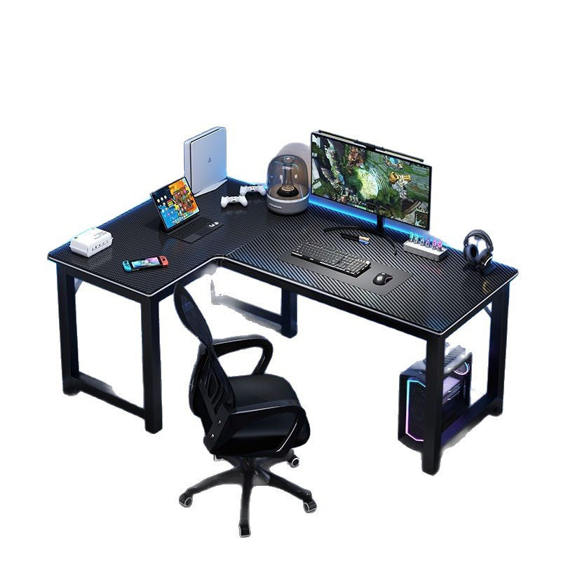 L-shaped corner gaming desk, double computer desk, desktop home student writing desk, minimalist office desk, bedroom corner desk