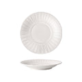 Nordic minimalist black and white ceramic steak plate - western dinner plate for restaurant, home, and hotel use - flat plate with unique creative presentation