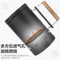 Outdoor household charcoal fire starter charcoal bucket bamboo charcoal ignition bucket barbecue stove igniter tea hot pot portable tool