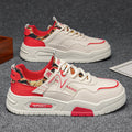 Men's spring new fashion trendy korean style athletic sneakers outdoor thick sole anti-slip casual versatile skate shoes