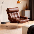 Designer rum chair cotton and linen casual chair living room study chair medieval style accessible luxury bauhaus style