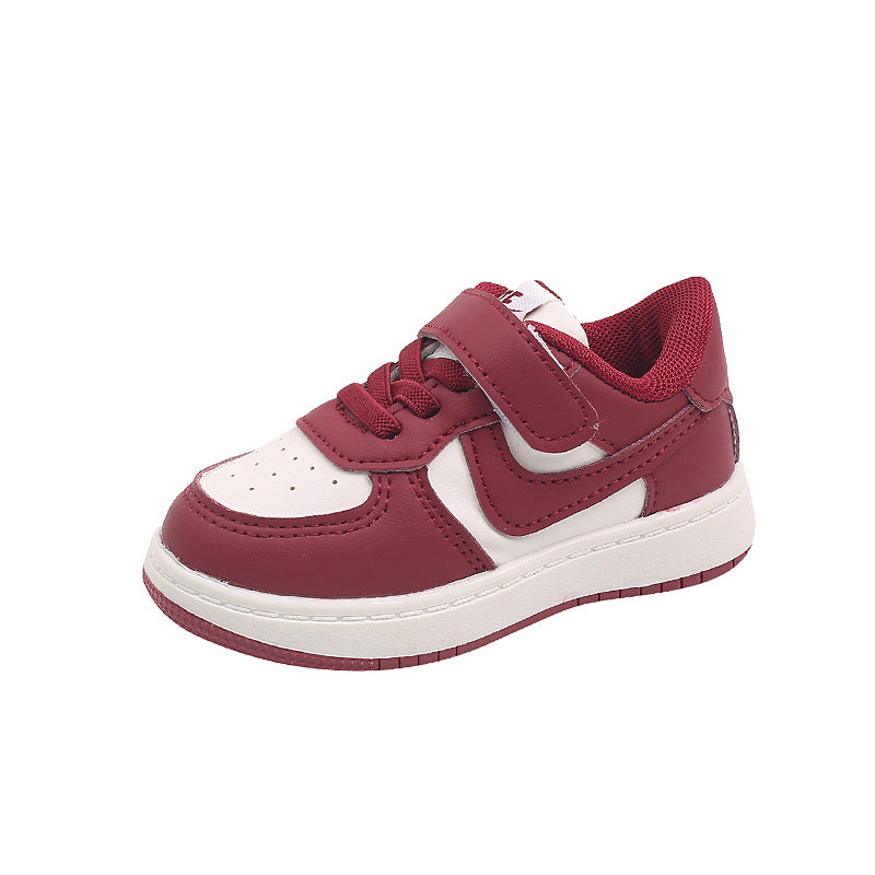 Spring/autumn new children's sports shoes: boys' casual low-top sneakers, girls' baby shoes, fashionable soft sole, ages 1-6