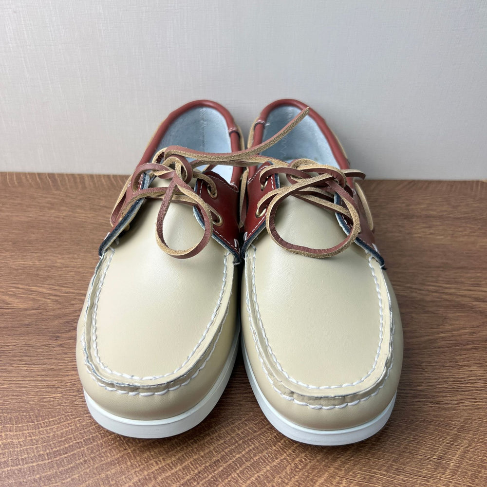 Casual leather shoes for men, versatile low-top flats, classic boat shoes, genuine leather athletic fashion, non-slip men's shoes - real shot photos