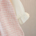 Super cute girl baby dress spring & fall baby dress tweed style princess dress girl spring style dress