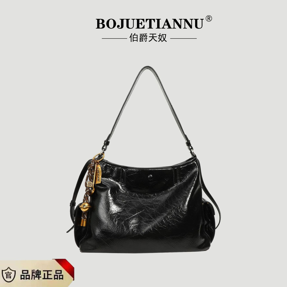 Underarm bag, one-shoulder cross-body satchelhobo bag for women, cross-border classy texture, large-capacity work clothing bag, casual backpack