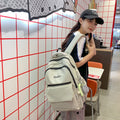 The upper body of the schoolbag is so comfortable. k-style cute style backpack comes with free pendant. large capacity for girls. wholesale. easiest for match