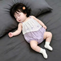 Summernew arrival triangle khaki baby girl small fresh sling newborn full moon summer thin outing bag butt shirt