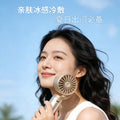 New turbine high-speed handheld fan - outdoor usb portable aluminum alloy gimbal cooling fan - cross-border wholesale