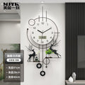 Wall clock living room manufacturer new arrivalpopular creative casualelegantaccessible luxuryclassy clock silent background wall decoration