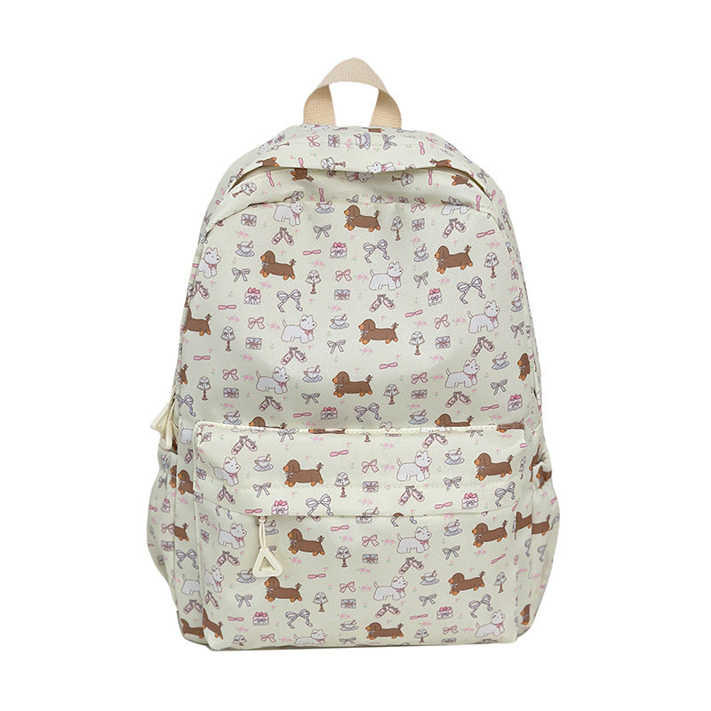 New schoolbag female junior high school student backpack cartoon student large capacity Japanese backpack junior high school student backpack