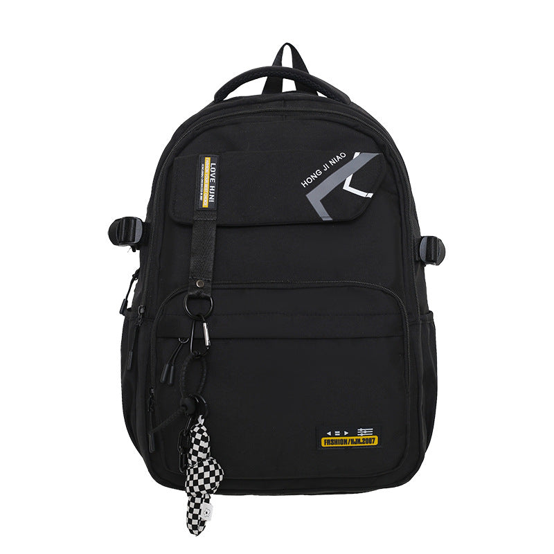 New backpack men's large-capacity outdoor leisure travel bag computer bag men's backpack student schoolbag delivery